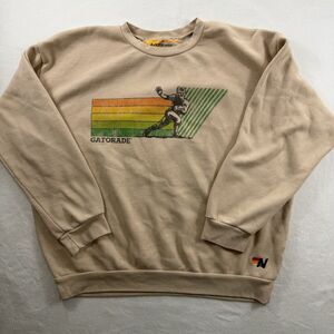 ULTRA RARE AVIATOR NATION Gatorade Football Bolt Crew Sweatshirt UNISEX Size L
